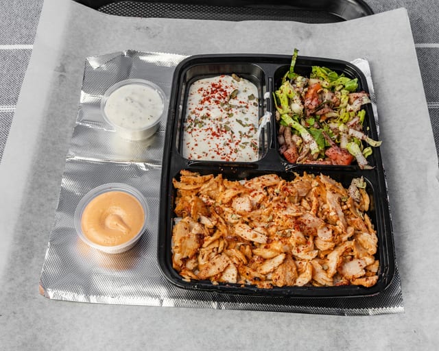 Chicken Rice Plate.